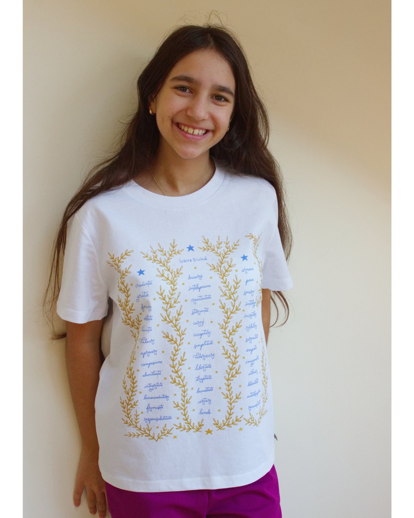 TRICOU ALB 40 DE CUVINTE