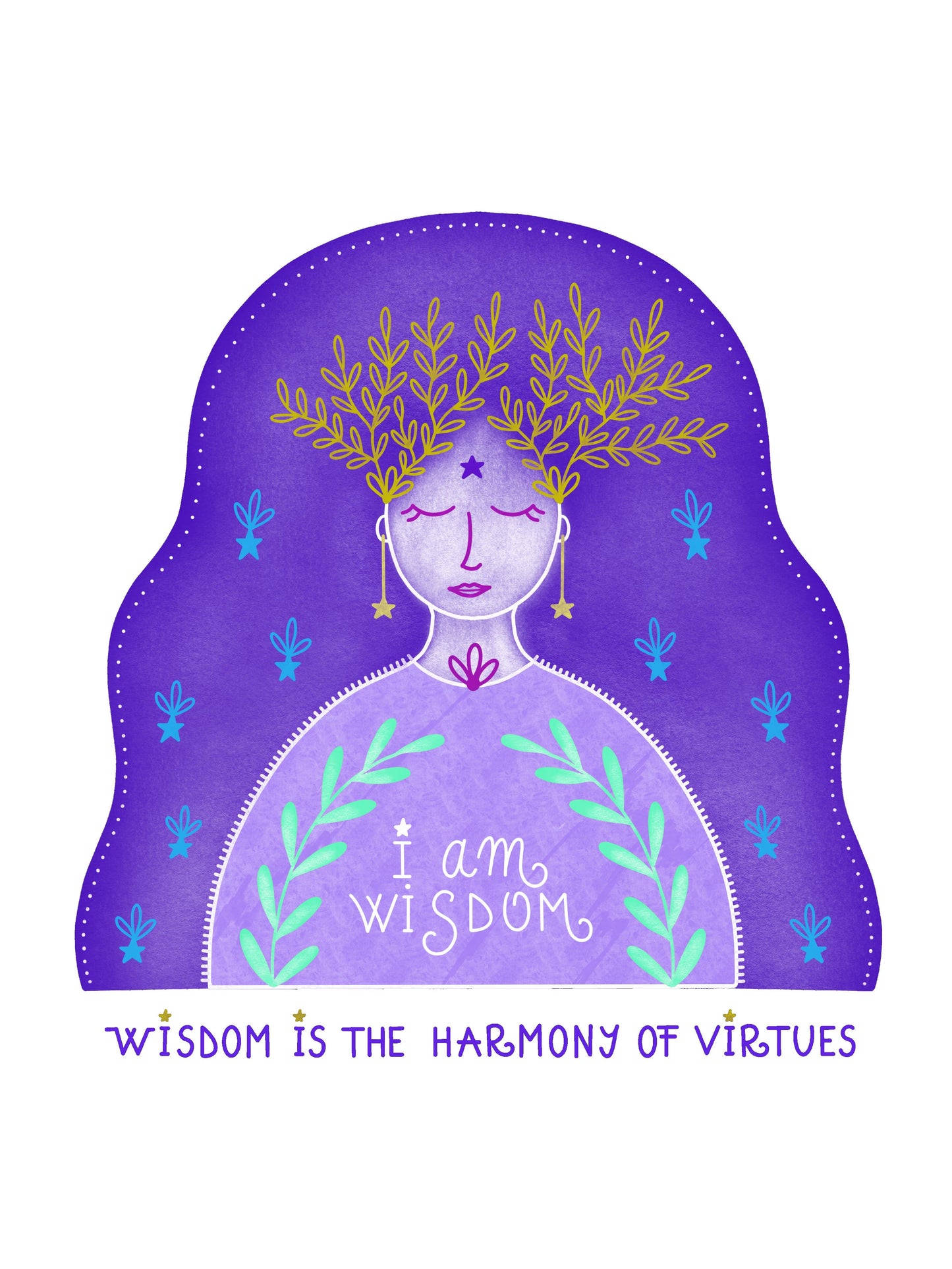 I AM WISDOM PRINT