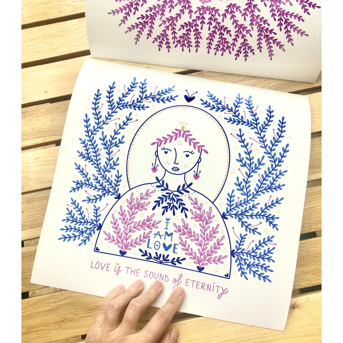 I AM LOVE PRINT