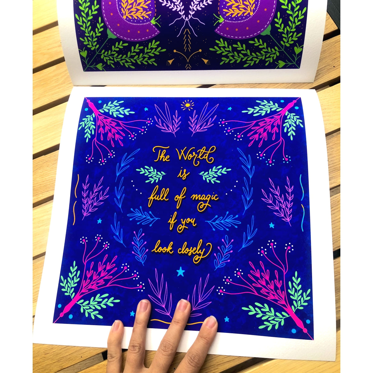MAGIC WORLD PRINT
