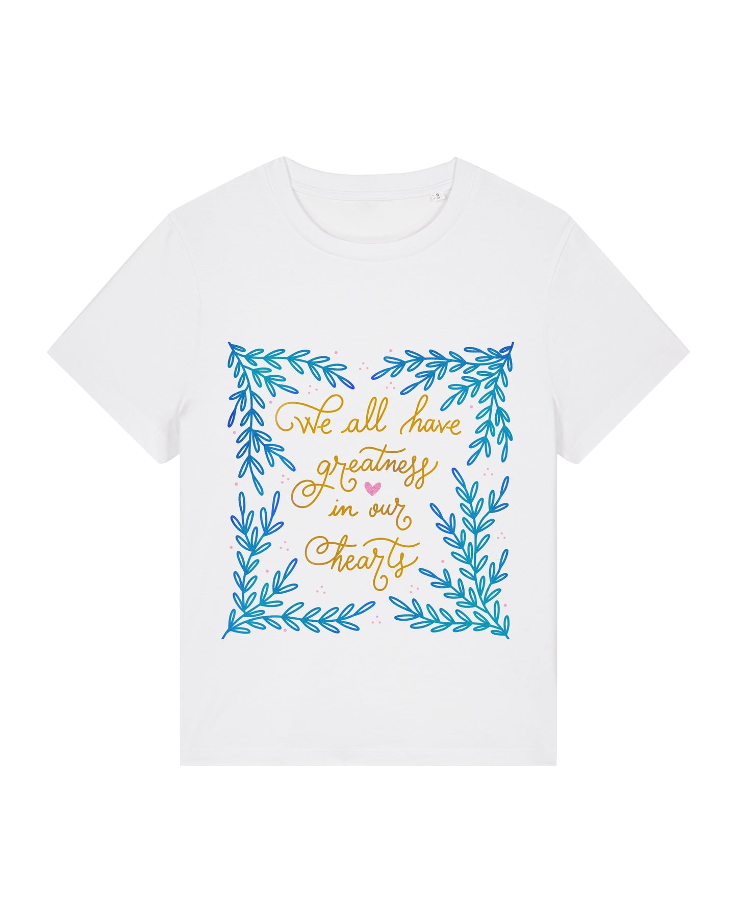 TRICOU ALB GREATNESS