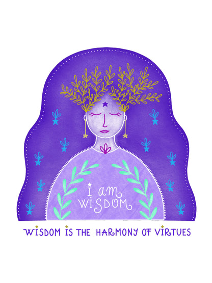 I AM WISDOM PRINT 