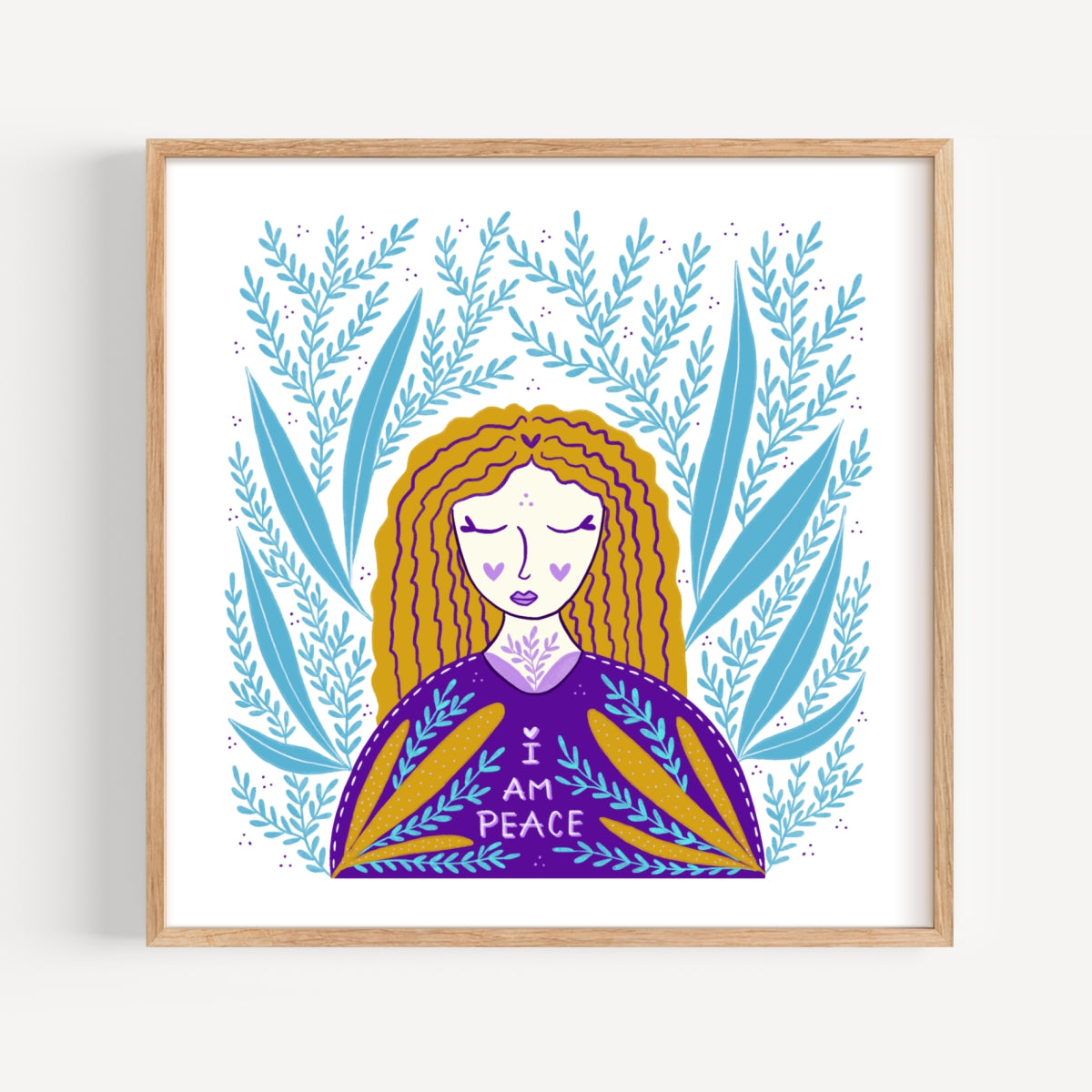 I AM PEACE PRINT