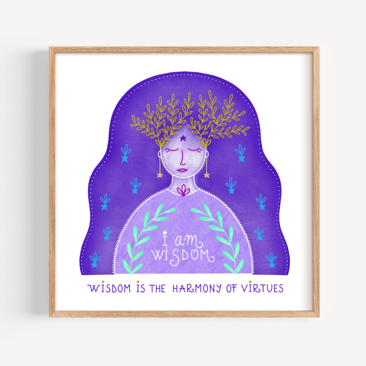 I AM WISDOM PRINT 