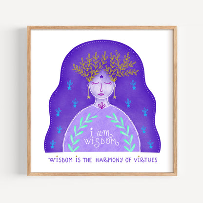 I AM WISDOM PRINT 