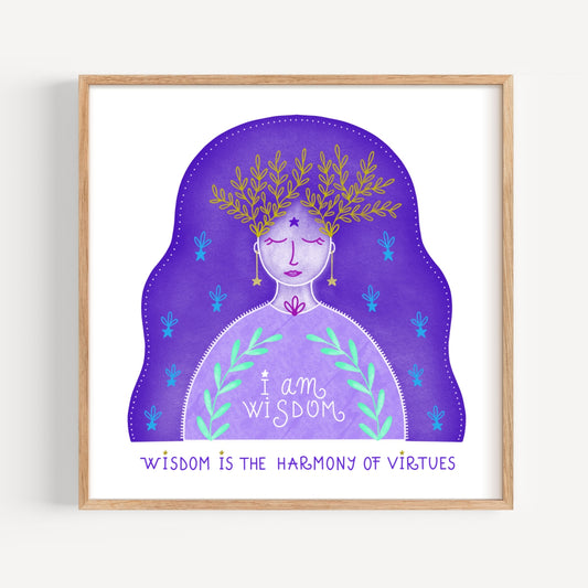 I AM WISDOM PRINT