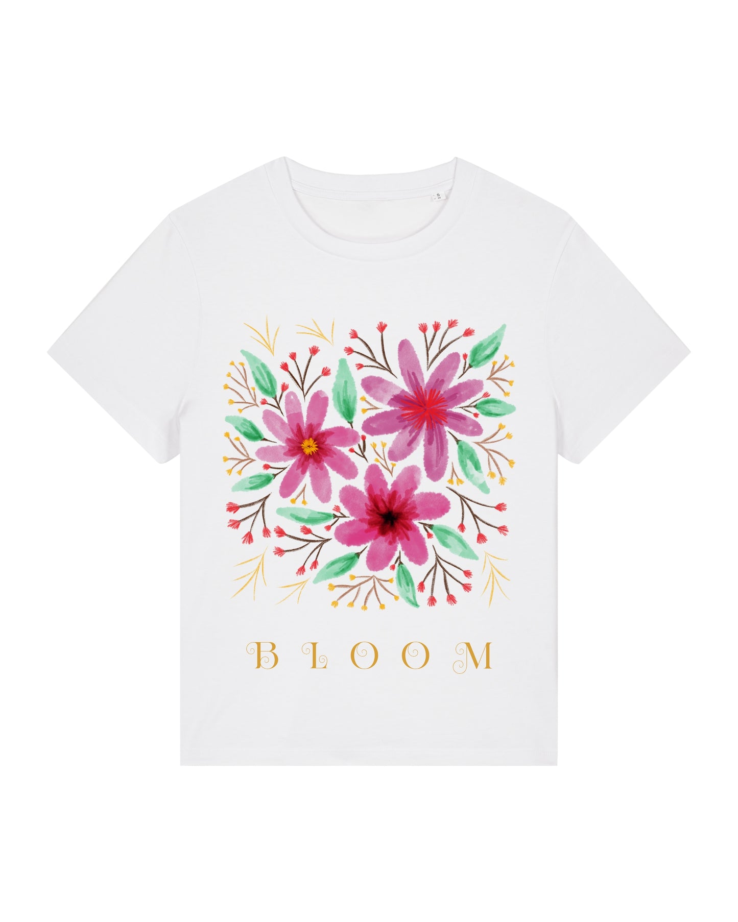 TRICOU ALB BLOOM