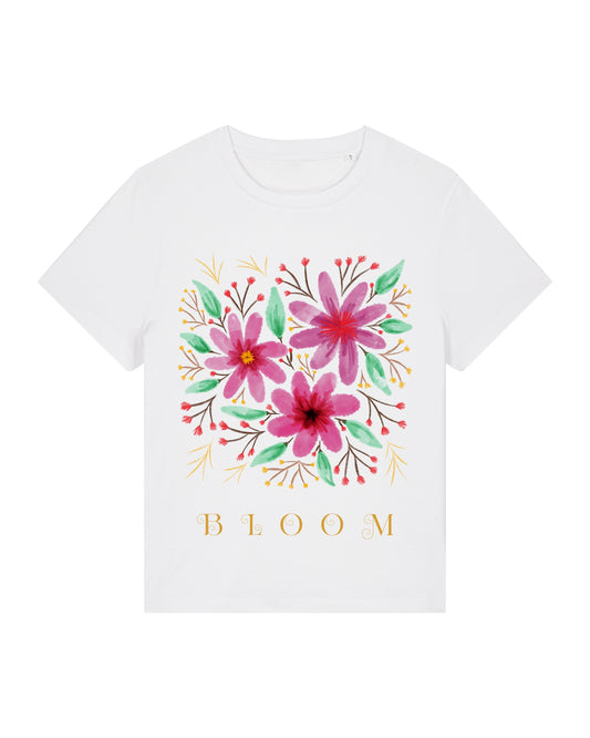 TRICOU ALB BLOOM